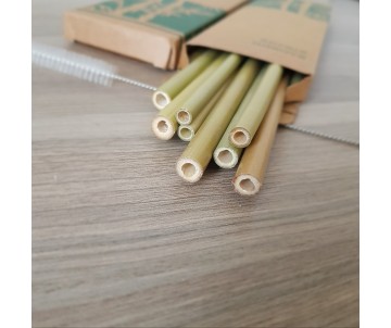 Bambusové slamky